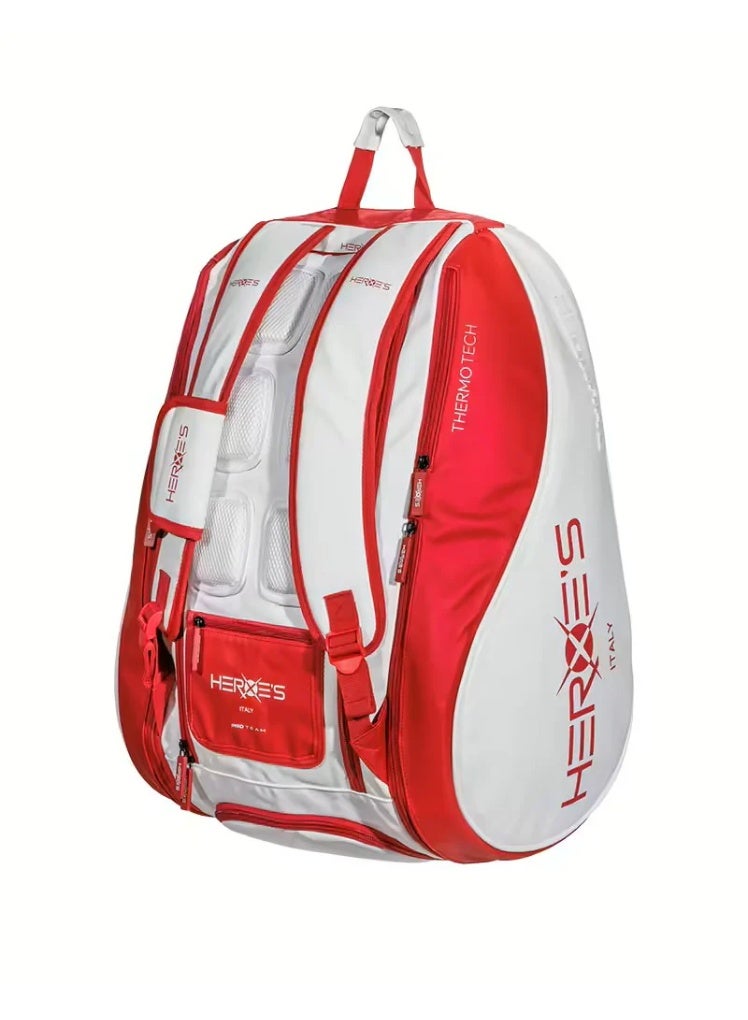HEROES - PADEL BAG - THUNDER STARLIGHT BAG - White - Red - Image 2